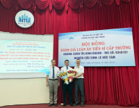 Nghiên cứu sinh Lê Đức Tâm bảo vệ thành công luận án tiến sĩ cấp Trường!