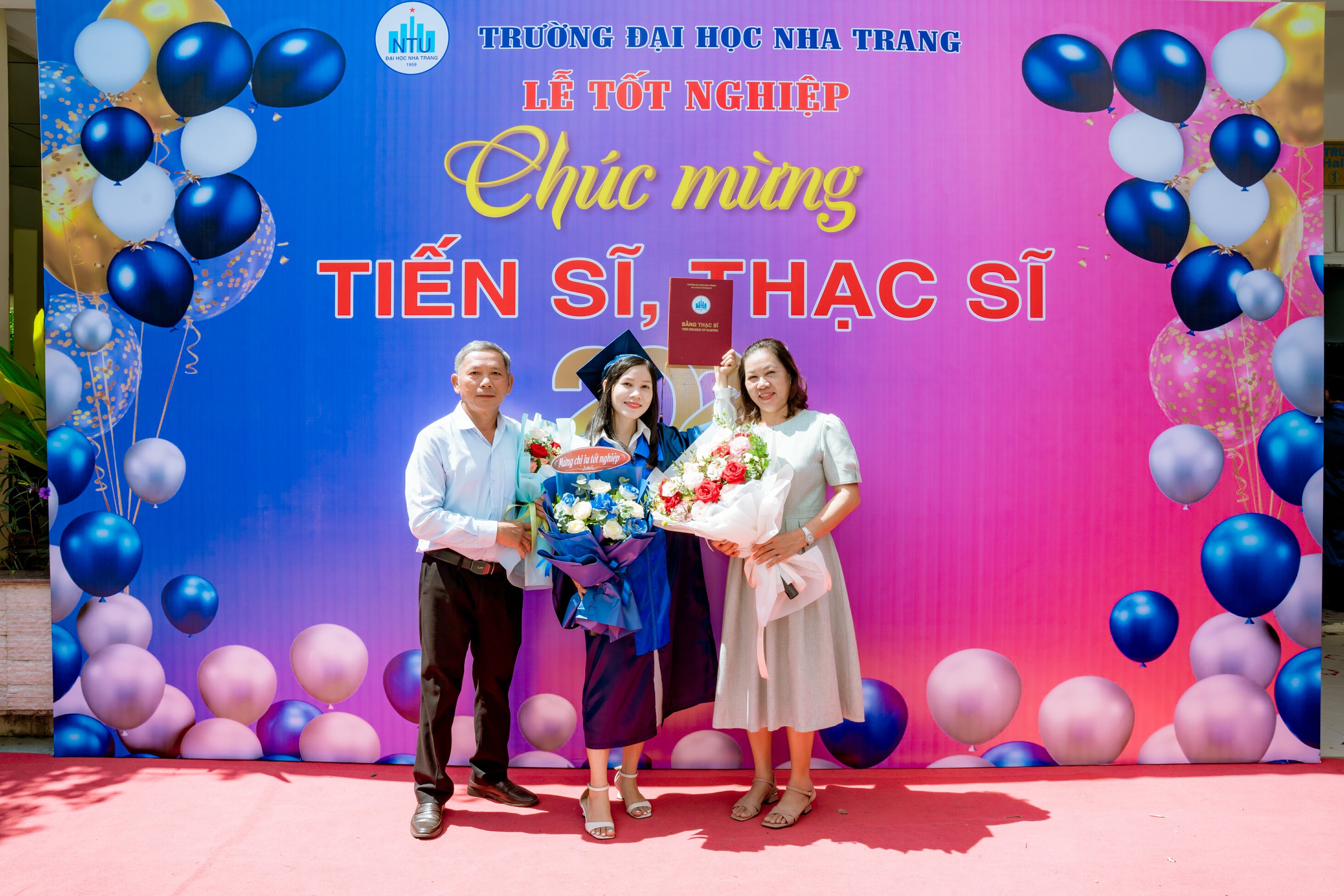 Trường Đại học Nha Trang tổ chức Lễ tốt nghiệp Sau đại học năm 2024